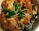 ボリューム満点！白菜ハンバーグ丼^_^作り方5写真