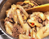 蒟蒻と牛肉のうま煮☆お節や作り置きに作り方5写真