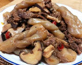 蒟蒻と牛肉のうま煮☆お節や作り置きに作り方6写真