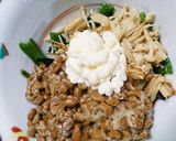納豆とほうれん草のマヨあえ作り方3写真