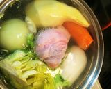 根菜ごろごろスープ作り方3写真