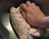 ヘルシーで簡単！梅干し豆腐ハンバーグ作り方4写真