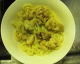 チンするだけ！バンバンジーうどん作り方2写真