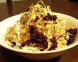 チンするだけ！バンバンジーうどん作り方3写真