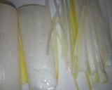 肉味噌の混ぜ麺♪ごまドレかけ❤作り方2写真