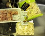 チンするだけ！バンバンジーうどん作り方5写真
