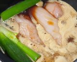 ５分で簡単！胸肉やわらか鶏チャーシュー✿作り方3写真