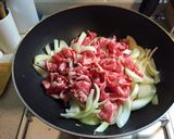 余った焼肉のタレで！5分で最高の牛丼！作り方5写真