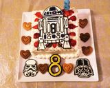 スターウォーズ☆ケーキ作り方9写真