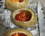 トマトとチーズのポテトカップ焼き。作り方5写真