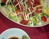 ★えび&アボカド&マグロサラダ★簡単よ♪作り方5写真