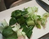 男一人暮らし 鶏むね肉とチンゲン菜炒め作り方2写真