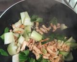 男一人暮らし 鶏むね肉とチンゲン菜炒め作り方6写真