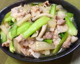 ごま油香る☆チンゲン菜と大根の炒め煮作り方6写真
