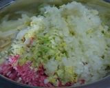 我が家のキャベツ入りメンチカツ&スープ作り方7写真