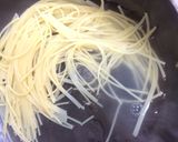 一人分シラス入りオイルパスタ作り方4写真