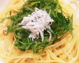 一人分シラス入りオイルパスタ作り方8写真