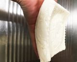 力技で豆腐の水切り！豆腐ハンバーグ♡作り方3写真