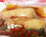 お手軽醉鶏　蒸し鶏の紹興酒漬け作り方8写真