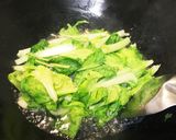 小白菜炒め作り方5写真