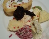 ロールケーキ&4種のアイス添え作り方14写真