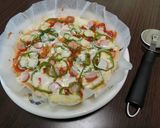絶品餅ピザ作り方4写真