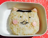 簡単！キャラ弁！今日の猫村さん♡ネコ作り方4写真