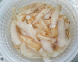 捨てないで‼れんこんの皮で絶品かき揚げ♪作り方1写真
