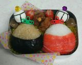 ひな祭り キャラ弁 くまちゃん作り方3写真