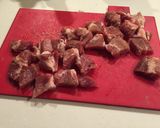 簡単☆バルサミコ酢 de 酢豚作り方1写真