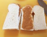 幼児と乳児の♡ふわふわきなこサンドイッチ作り方3写真