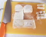 幼児と乳児の♡ふわふわきなこサンドイッチ作り方5写真