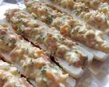 マヨ卵ベーコン乗っけ♡竹輪のチーズ焼き作り方6写真