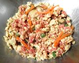 リメイク！いり豆腐でおろしハンバーグ♪作り方2写真