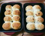 簡単!冷蔵庫発酵でごまチーズパン作り方8写真