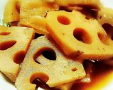 蓮根の甘煮作り方2写真