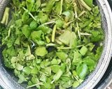 クレソンのサラダ〜タコと塩昆布男子ごはん作り方2写真