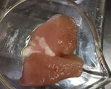 菜の花と鶏肉の柚子胡椒和え作り方1写真
