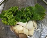 菜の花と鶏肉の柚子胡椒和え作り方3写真