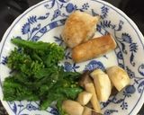 菜の花と鶏肉の柚子胡椒和え作り方5写真