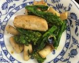 菜の花と鶏肉の柚子胡椒和え作り方6写真