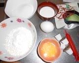 ひな祭り☺３色蒸しケーキ作り方1写真