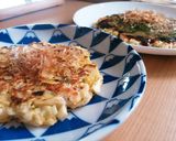 犬ご飯　キャベツたっぷりお好み焼き作り方10写真