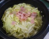 めっけもん♪春キャベツの餅入りスープ作り方3写真