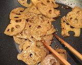 レンコンの甘辛きんぴら作り方4写真