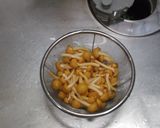 菜の花となめこ❀お味噌汁作り方3写真