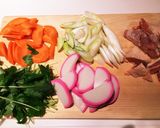 大鍋で手抜き★鍋焼きうどん作り方1写真
