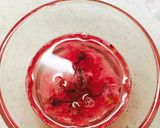 春色♡苺レアチーズムース&桜色ゼリー作り方8写真