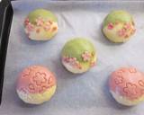 桜抜型で　春のメロンパン作り方18写真