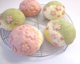 桜抜型で　春のメロンパン作り方19写真